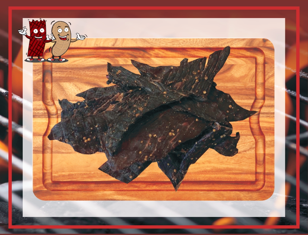 Buy Thin Smokey Biltong online – high-protein, smoky-flavoured lean beef snack made for BBQ lovers.